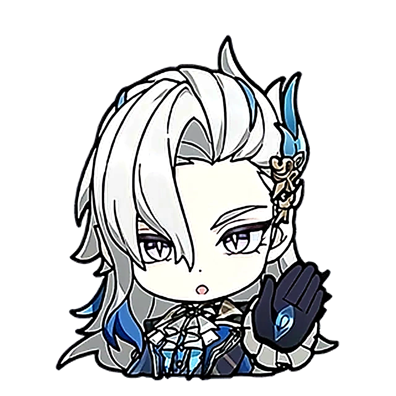 Chibi Mascot NanDaYo Pose 2