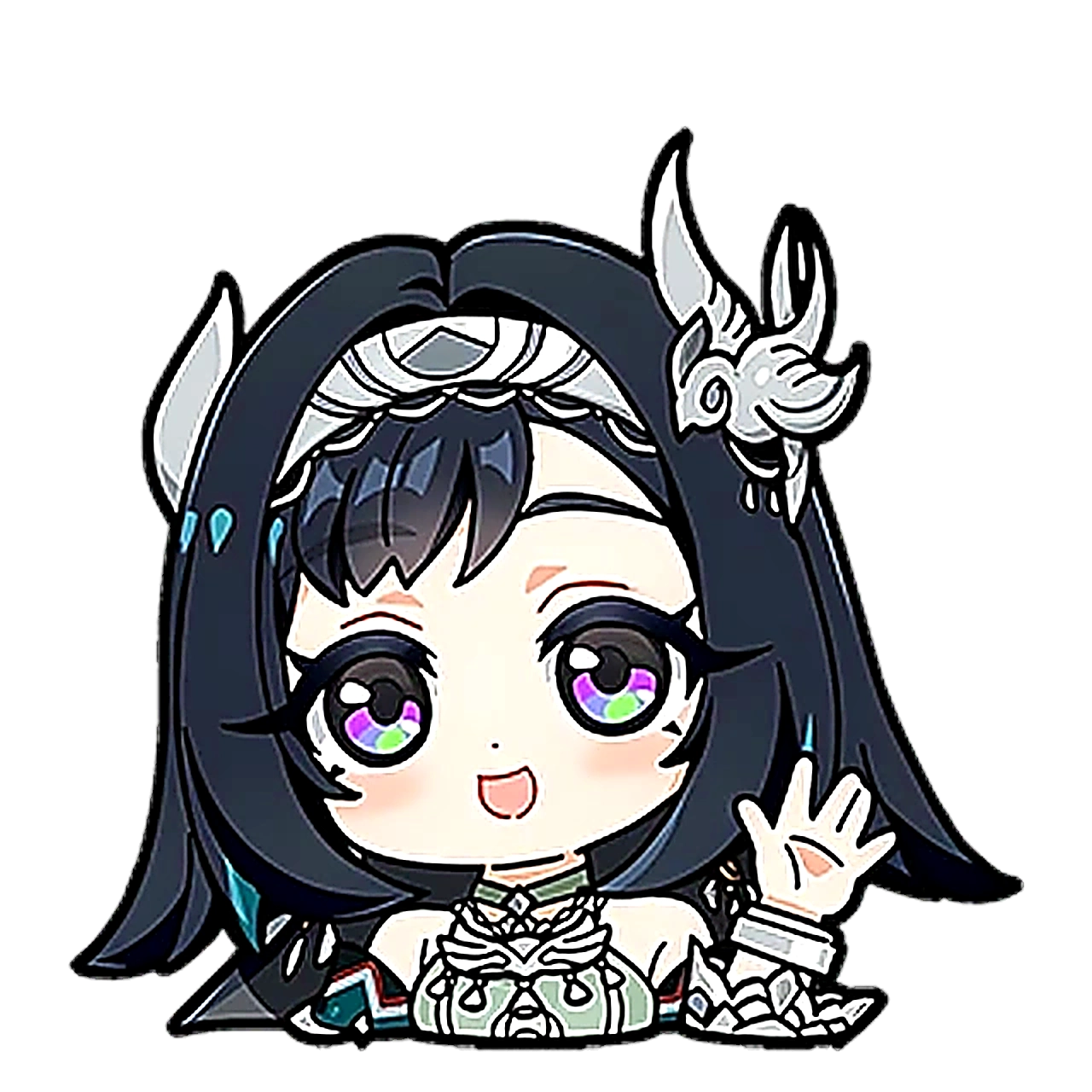 Chibi Mascot Selen Pose 1